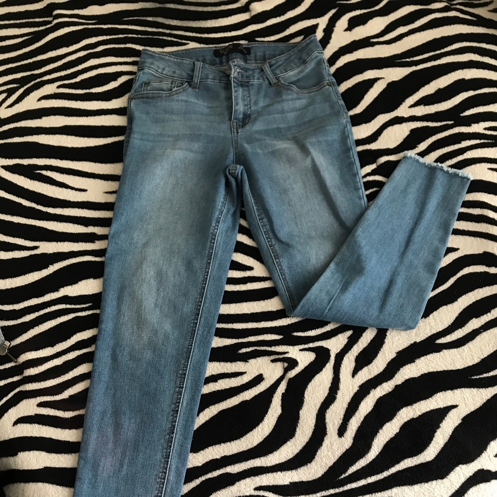 Light blue jeans